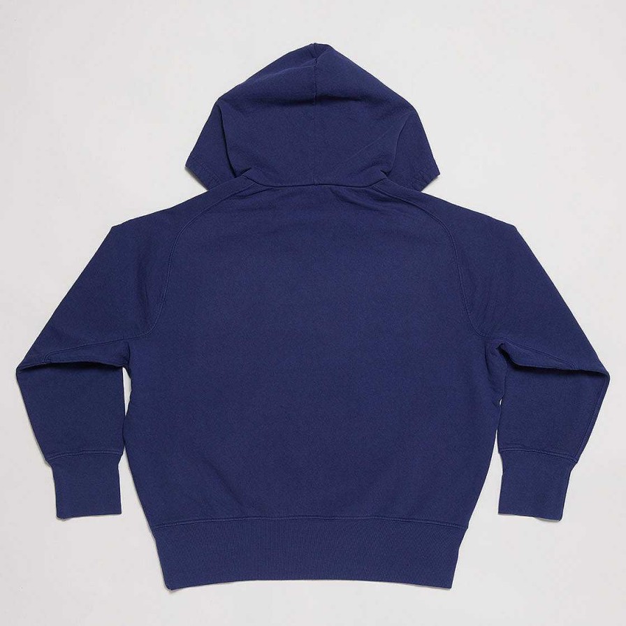 Clothing Yellow Rat | Pull-Over Hooded Sweatshirt Navy