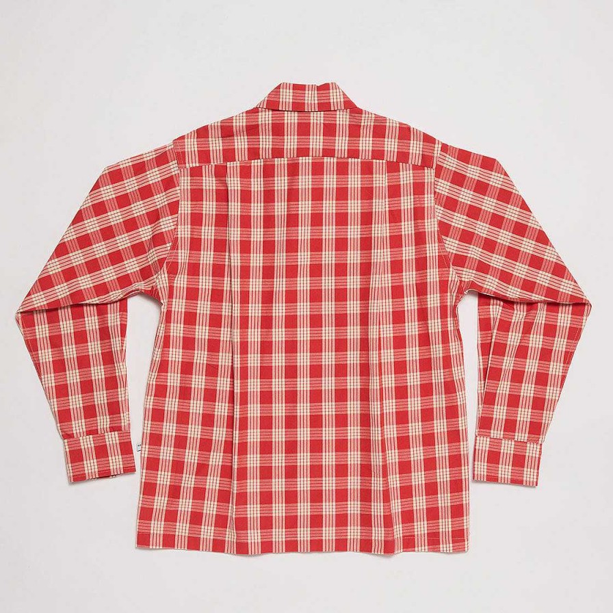 Clothing Yellow Rat | Open Collar Shirt Red