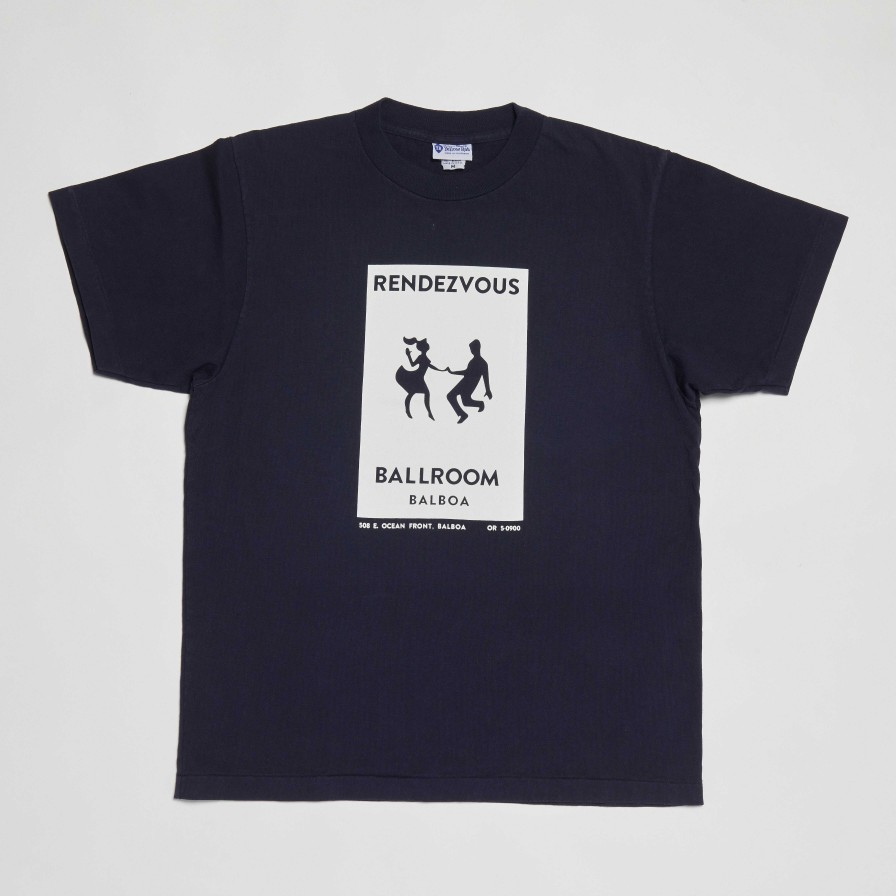 Clothing Yellow Rat | Rendezvous Ballroom T-Shirt Navy