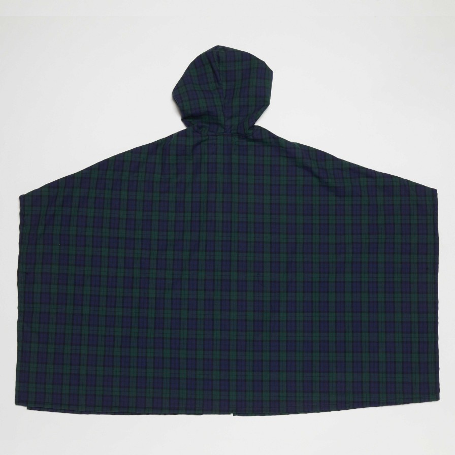 Clothing Yellow Rat | Poncho Green X Navy