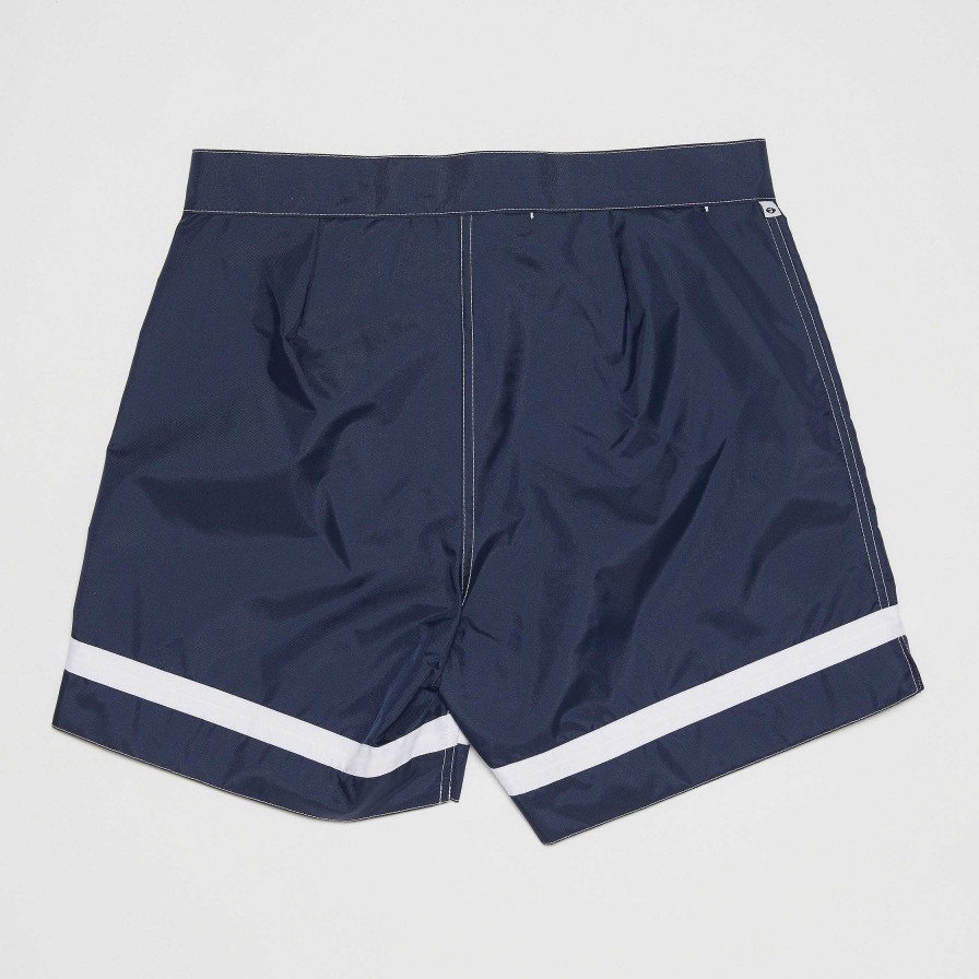 Clothing Yellow Rat | Crossbar Weave Trunks Navy