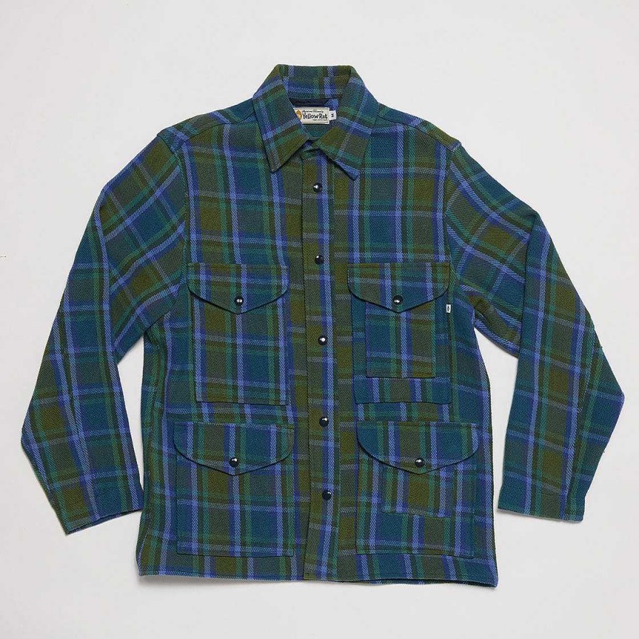 Clothing Yellow Rat | Fields Jacket Forest Green