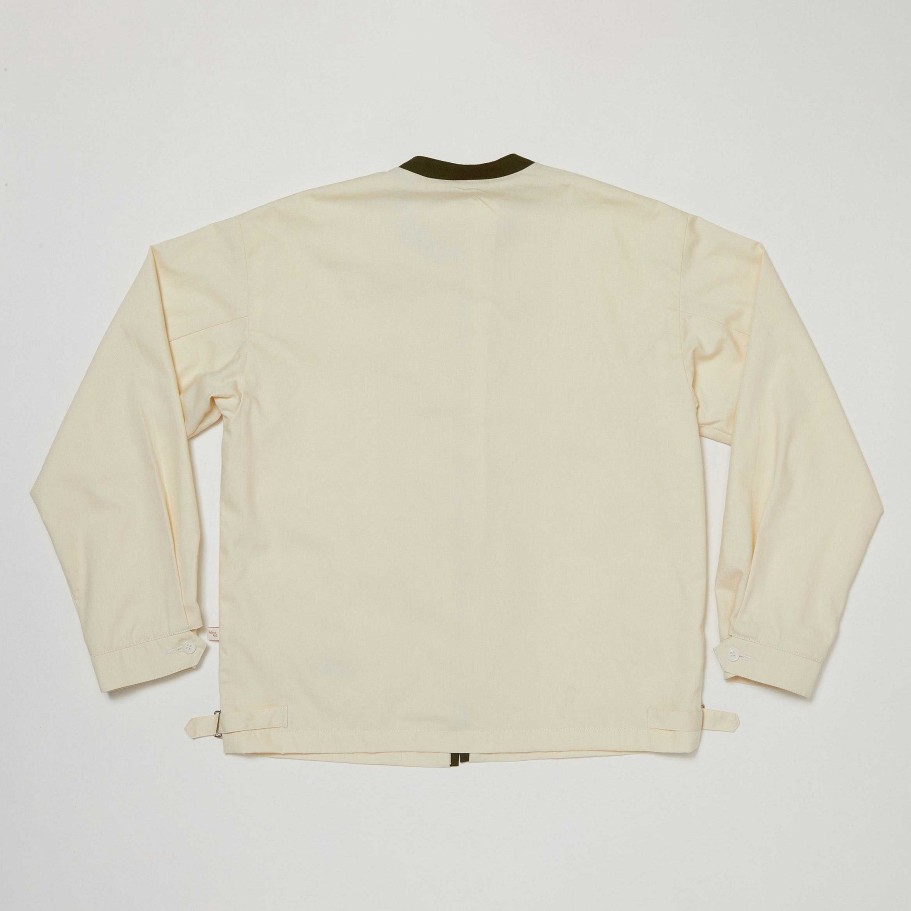 Clothing Yellow Rat | Port Coat Iii Ivory X Olive