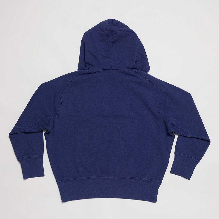 Clothing Yellow Rat | Y.R.P. Pull-Over Hooded Sweatshirt Navy