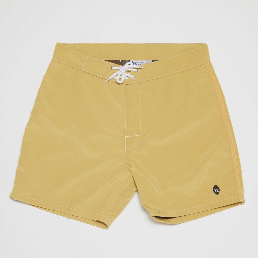 Clothing Yellow Rat | Solid Trunks Yellow