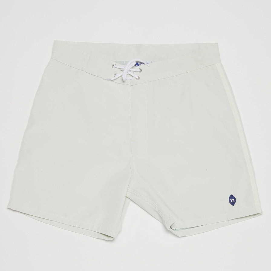 Clothing Yellow Rat | Solid Trunks White