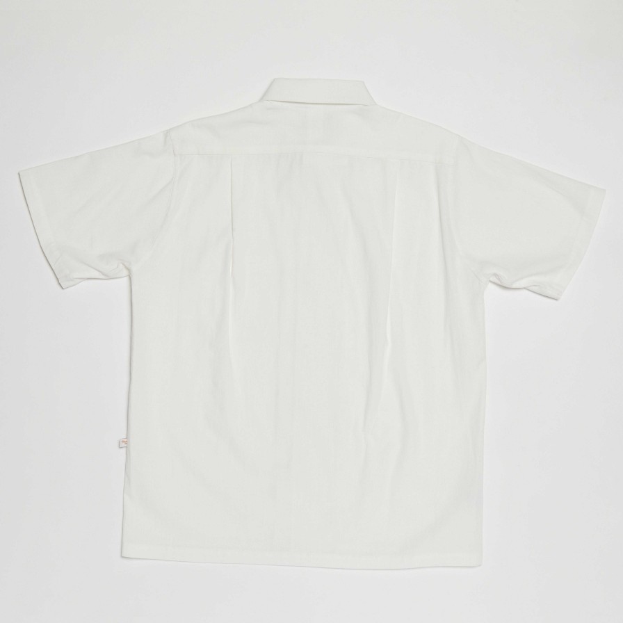 Clothing Yellow Rat | Round Collar Shirt White