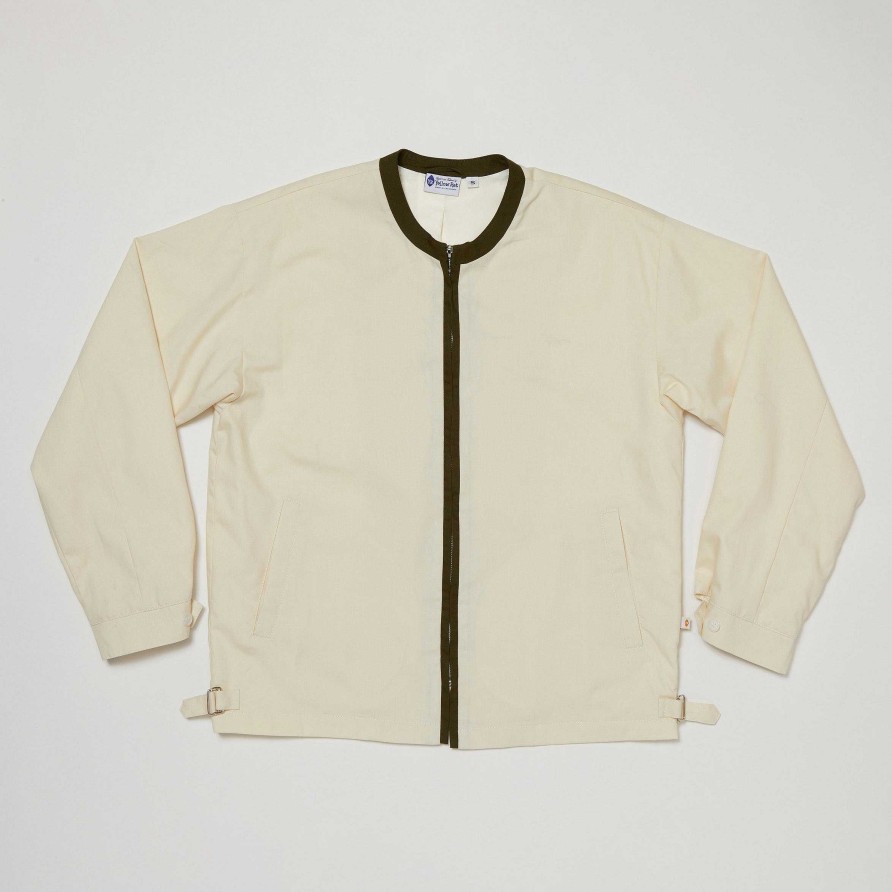 Clothing Yellow Rat | Port Coat Iii Ivory X Olive