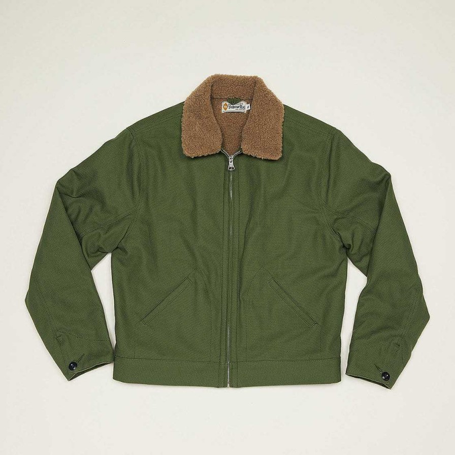 Clothing Yellow Rat | 40S Work Jacket Green