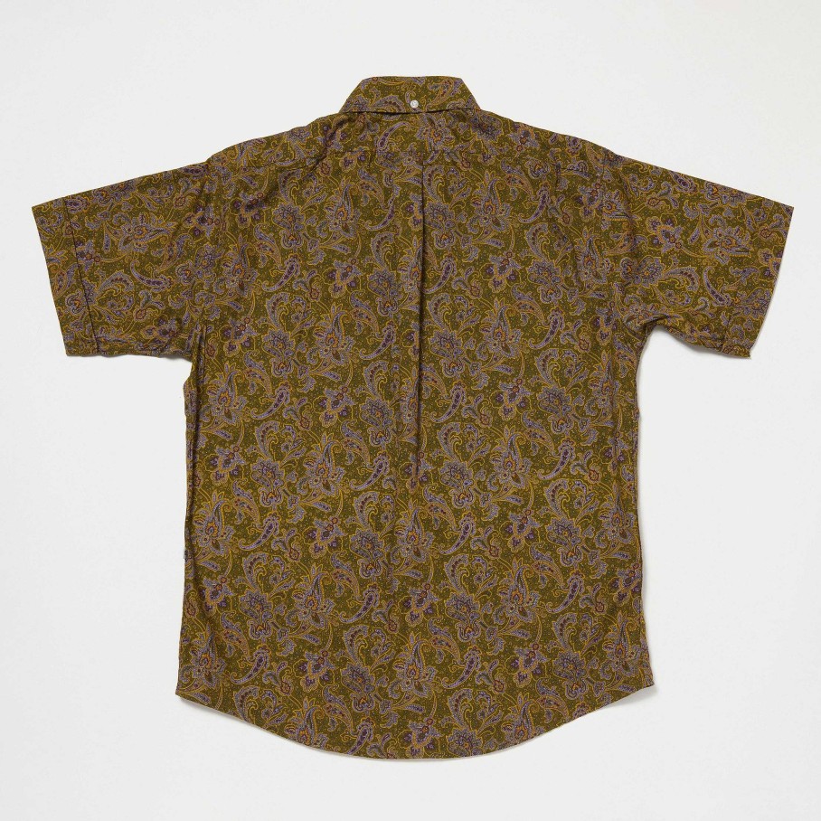 Clothing Yellow Rat | Pull-Over Button-Down Shirt Green