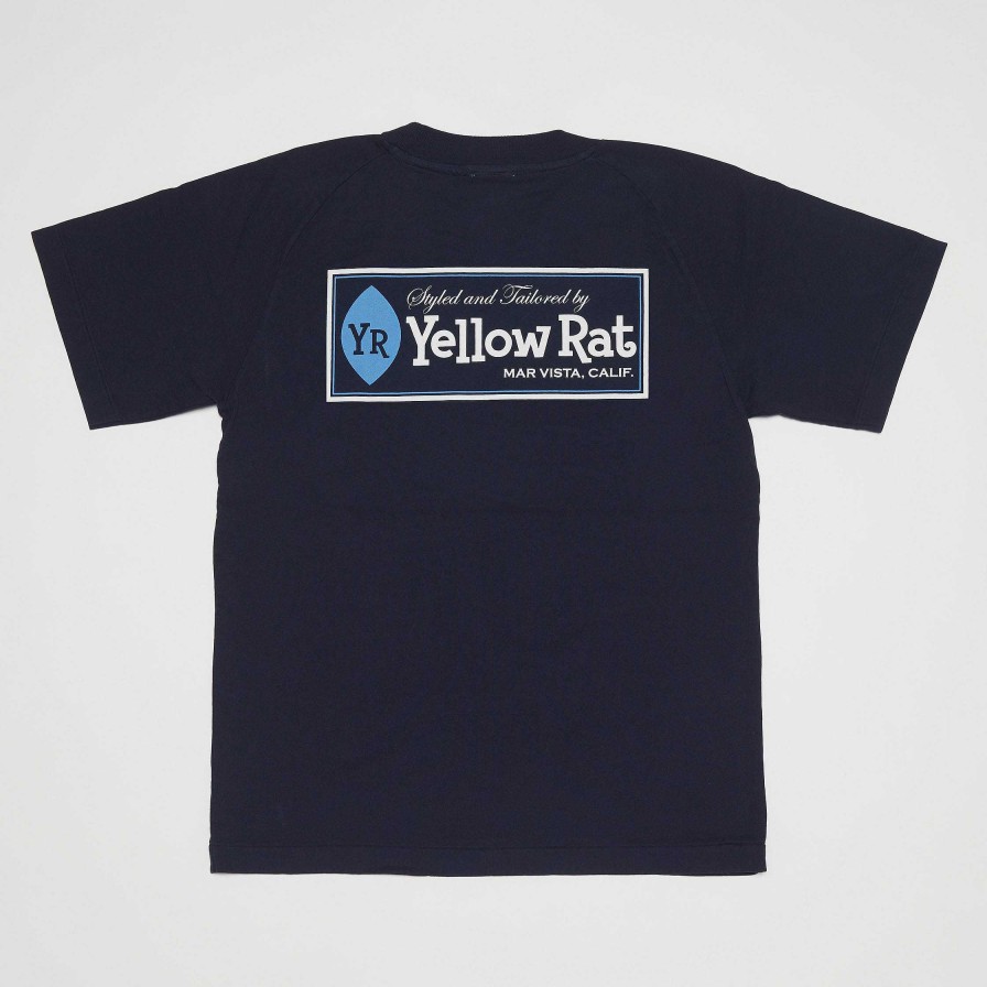 Clothing Yellow Rat | Classic Box T-Shirt Iii Navy