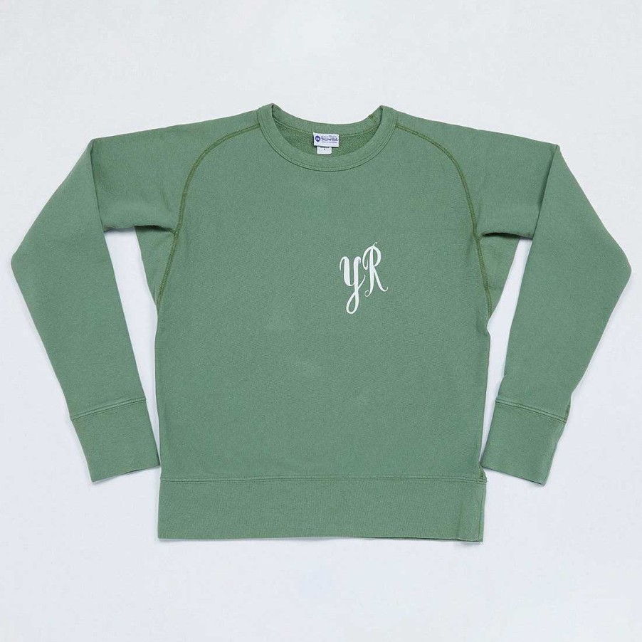 Clothing Yellow Rat | Yr By Barry Mcgee Sweatshirt Green