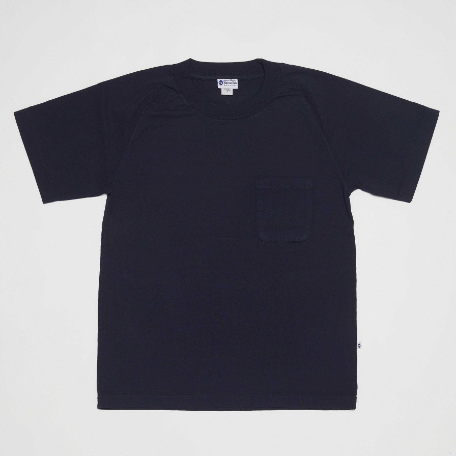 Clothing Yellow Rat | Pocket T-Shirt V Navy