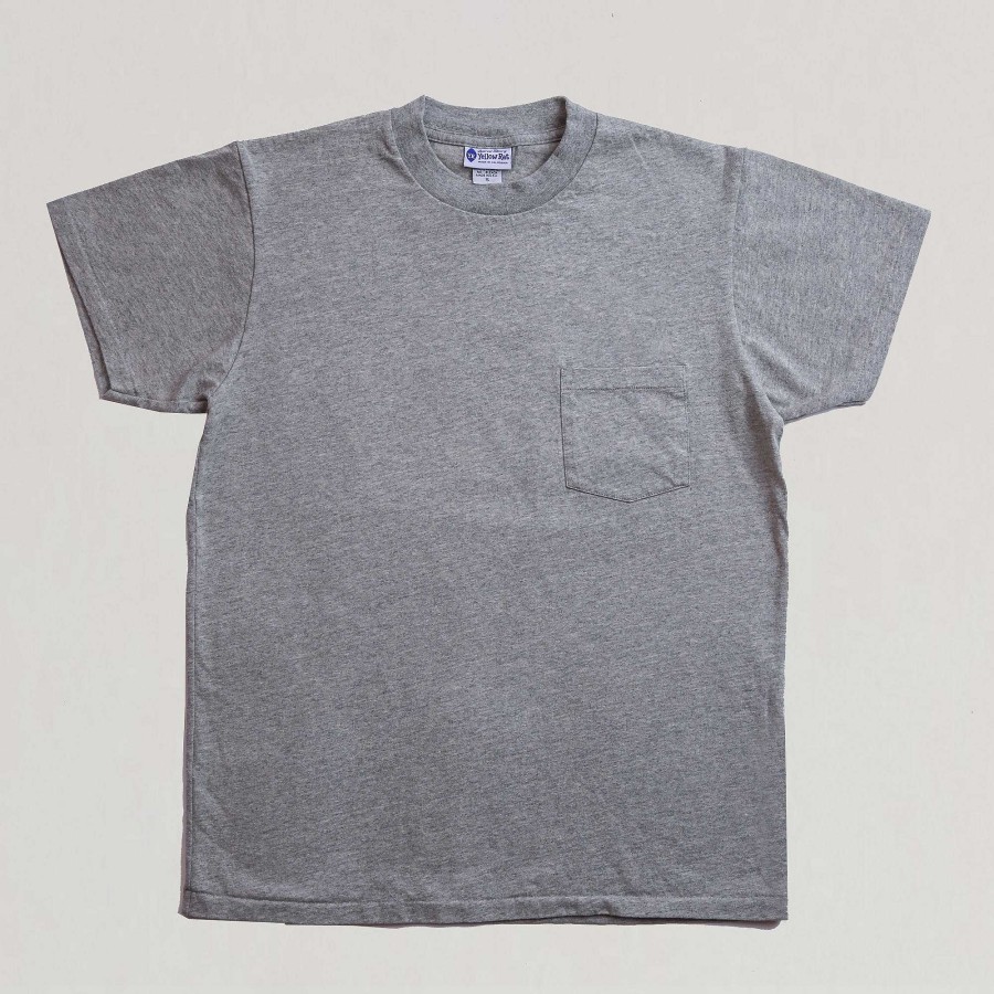 Clothing Yellow Rat | Pocket T-Shirt Iii Heather Gray