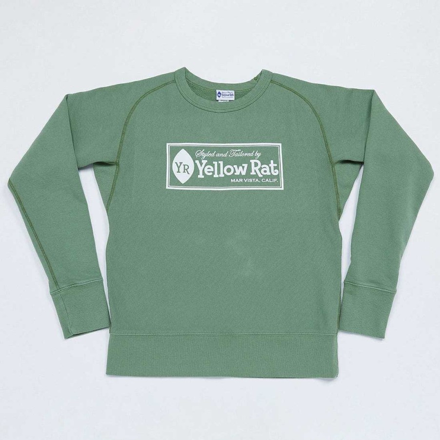 Clothing Yellow Rat | Classic Box Sweatshirt Green