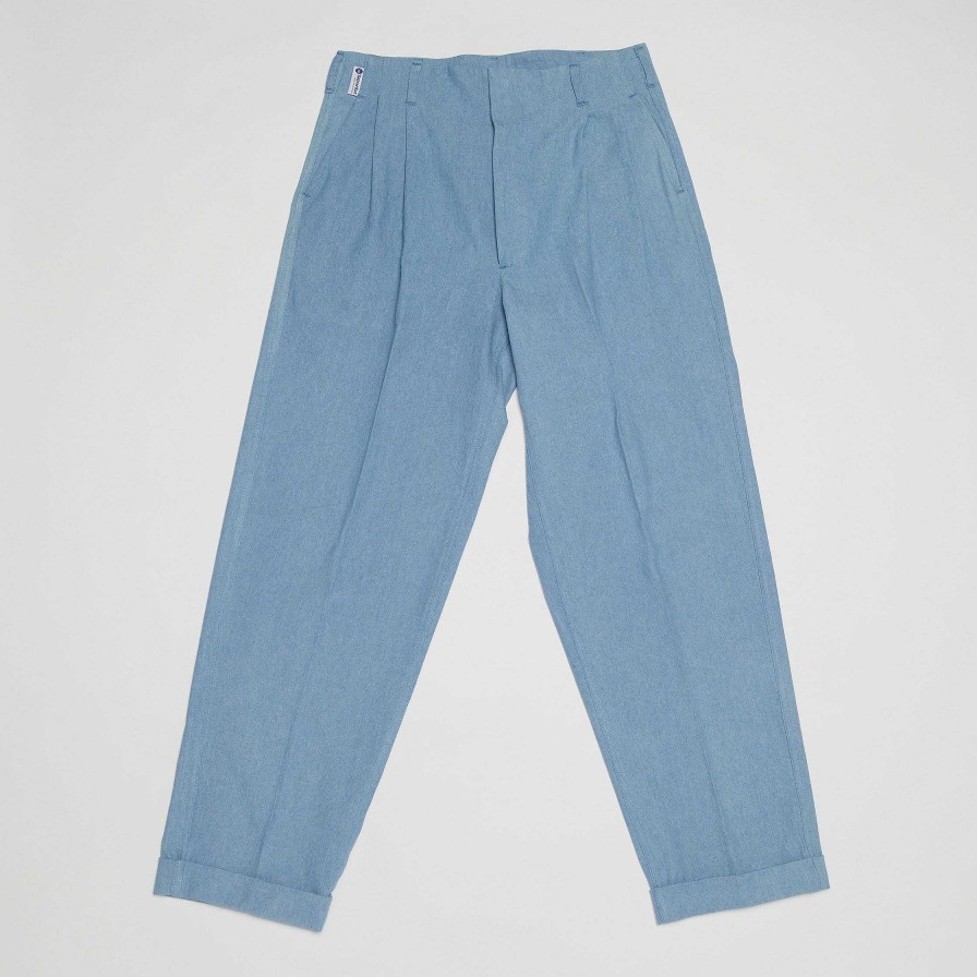 Clothing Yellow Rat | Peg-Top Pants Light Blue